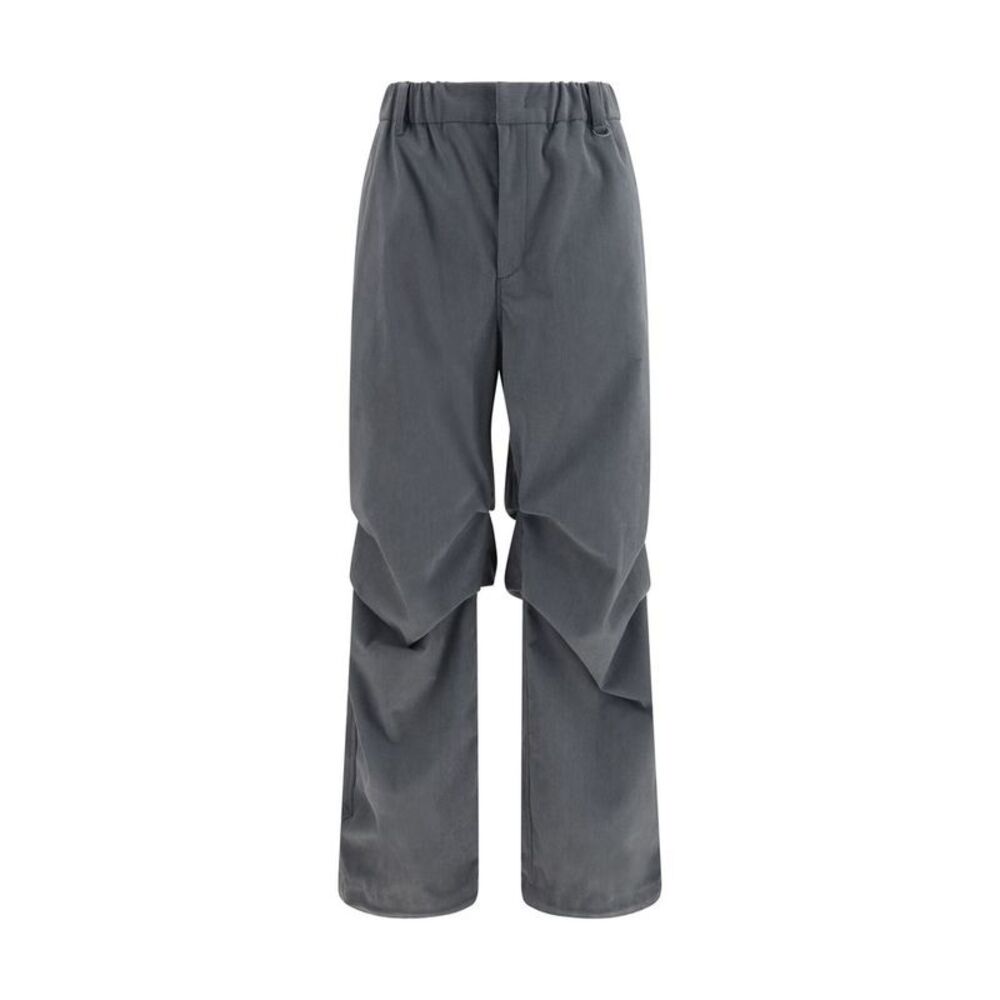 LAMINAR Gray Polyester Casual Men's Pants
